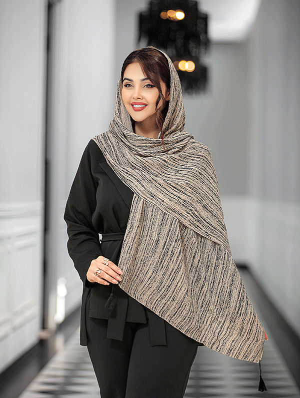 شال پلسه پک سفیدمشکی بسته6طرحی کد sp77 (عمده)
