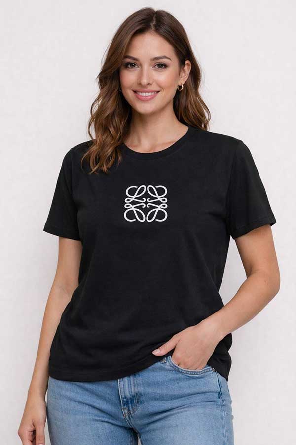 تیشرت گلدوزی loewe بسته6رنگی کد t2 (عمده)
