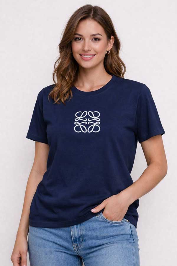 تیشرت گلدوزی loewe بسته6رنگی کد t2 (عمده)
