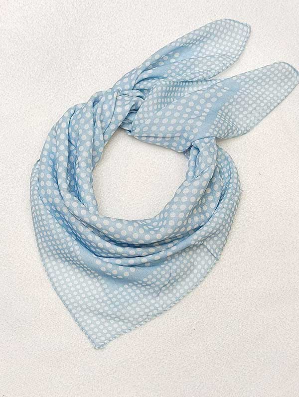 مینی اسکارف توپی بسته10رنگی کد mt98 (عمده)
