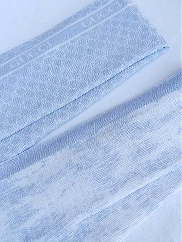 شال پلیسه پک ابی بسته6طرحی کد sp79 (عمده)
