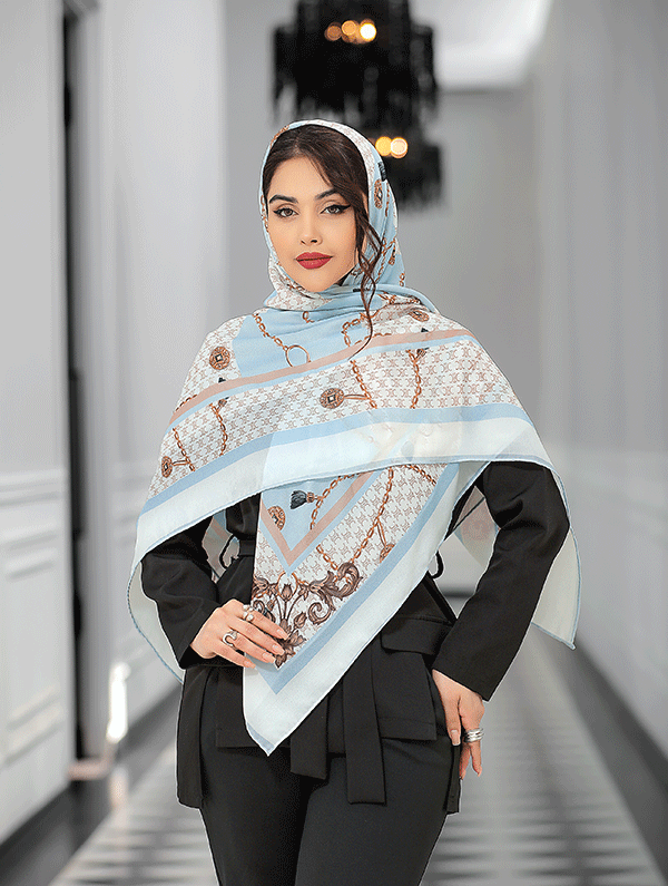 روسری حریر دستدوز بسته5رنگی کد r177 (عمده)
