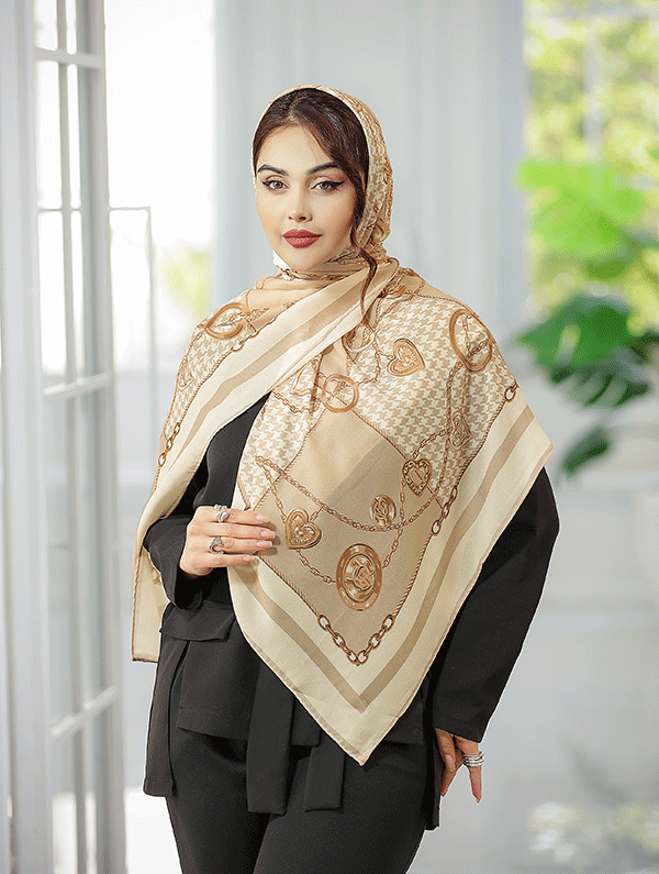 روسری حریر دستدوز بسته6رنگی کد r192 (عمده)
