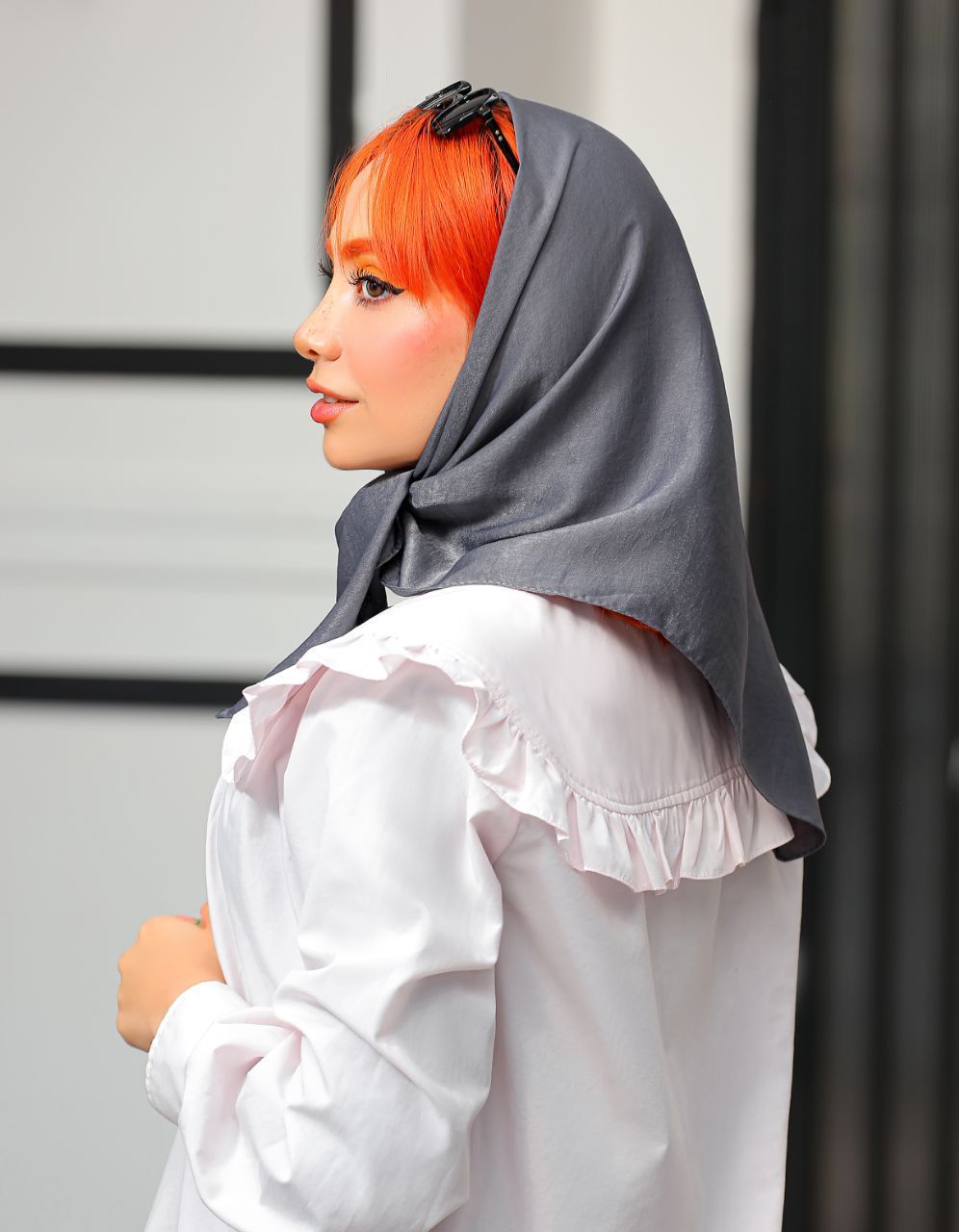مینی اسکارف کوپرا بسته9رنگی کد m3 (عمده)